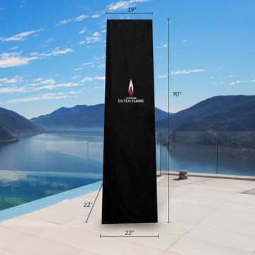 Heavy-Duty Water-Resistant Patio Heater Cover for Outdoor Pyramid Heaters